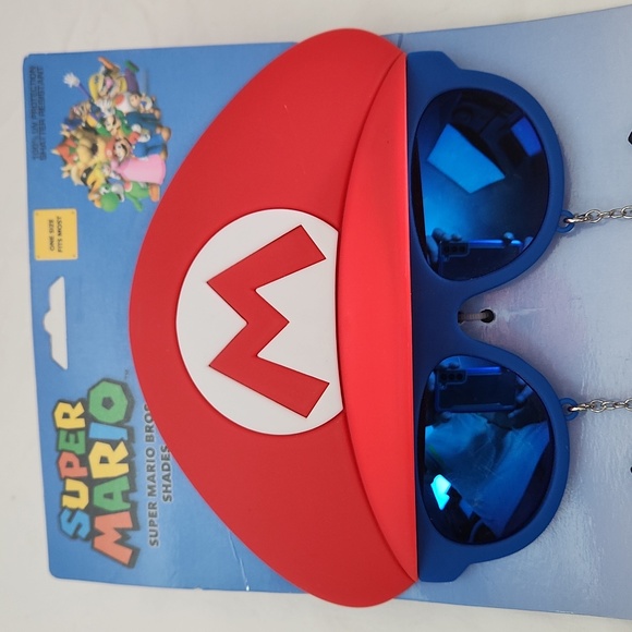 SUPER MARIO Instant costume glasses OSFM NWT - Picture 7 of 8